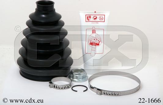 CDX 22-1666 - Пильник, приводний вал autocars.com.ua