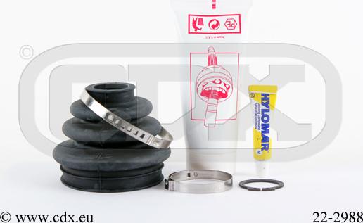 CDX 22-2988 - Пильник, приводний вал autocars.com.ua