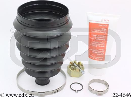 CDX 22-4646 - Пильник, приводний вал autocars.com.ua