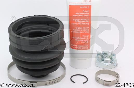 CDX 22-4703 - Пильник, приводний вал autocars.com.ua