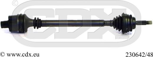 CDX 230642/48 - Приводний вал autocars.com.ua