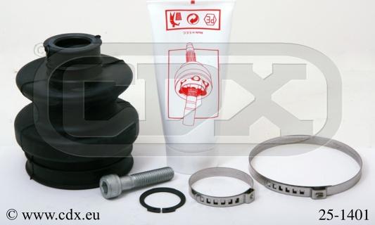 CDX 25-1401 - Пильник, приводний вал autocars.com.ua