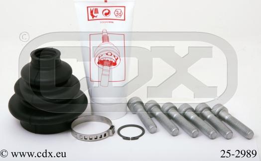 CDX 25-2989 - Пильник, приводний вал autocars.com.ua