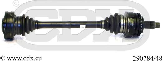 CDX 290784/48 - Приводний вал autocars.com.ua