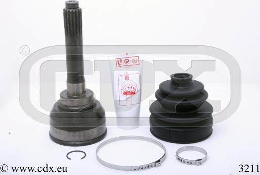 CDX 3211 - Шарнірний комплект, ШРУС, приводний вал autocars.com.ua