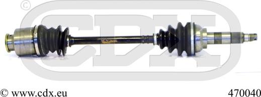 CDX 470040 - Приводний вал autocars.com.ua