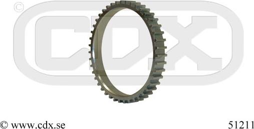 CDX 51211 - Зубчатое кольцо для датчика ABS autodnr.net