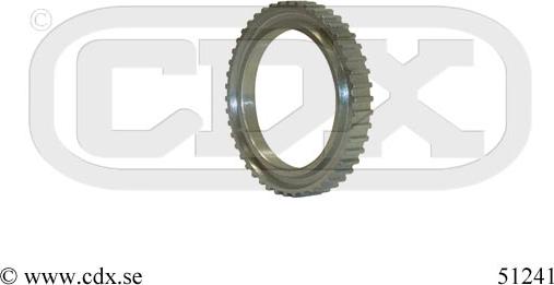 CDX 51241 - Зубчатое кольцо для датчика ABS autodnr.net