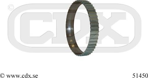 CDX 51450 - Зубчатое кольцо для датчика ABS autodnr.net
