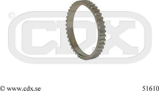 CDX 51610 - Зубчатое кольцо для датчика ABS autodnr.net
