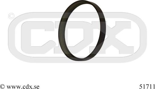 CDX 51711 - Зубчатое кольцо для датчика ABS autodnr.net