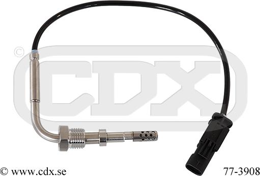 CDX 77-3908 - Датчик, температура вихлопних газів autocars.com.ua