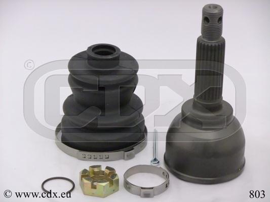 CDX 803 - Шарнірний комплект, ШРУС, приводний вал autocars.com.ua