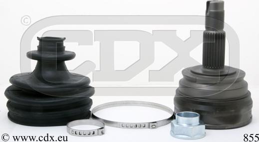 CDX 855 - Шарнірний комплект, ШРУС, приводний вал autocars.com.ua