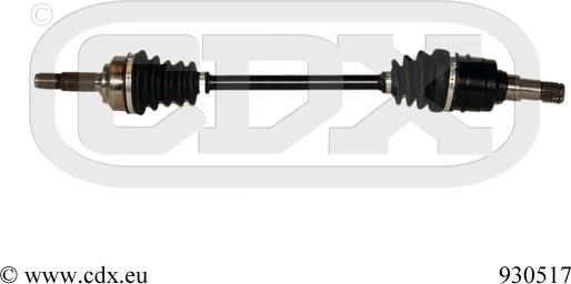 CDX 930517 - Приводний вал autocars.com.ua