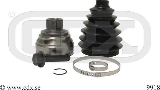 CDX 9918 - Шарнірний комплект, ШРУС, приводний вал autocars.com.ua