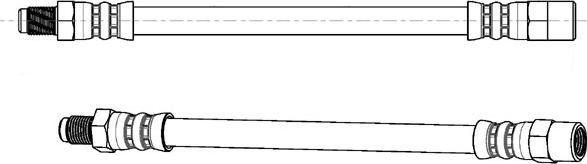 CEF 510030 - Тормозной шланг autodnr.net