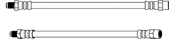 CEF 510159 - Тормозной шланг autodnr.net