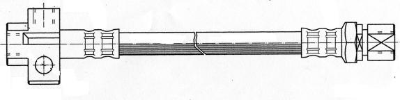 CEF 510177 - Гальмівний шланг autocars.com.ua