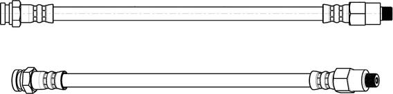 CEF 510228 - Гальмівний шланг autocars.com.ua