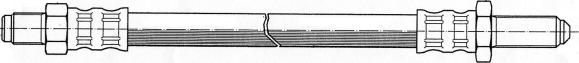 CEF 510303 - Гальмівний шланг autocars.com.ua