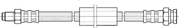 CEF 510417 - Тормозной шланг autodnr.net