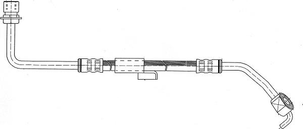 CEF 510546 - Гальмівний шланг autocars.com.ua