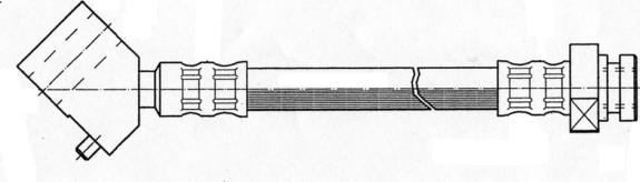 CEF 510644 - Гальмівний шланг autocars.com.ua