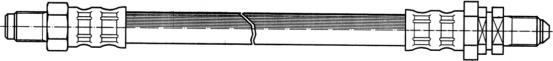 CEF 510660 - Тормозной шланг autodnr.net