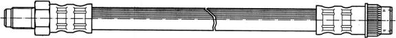 CEF 510712 - Тормозной шланг autodnr.net