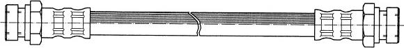 CEF 510803 - Тормозной шланг autodnr.net