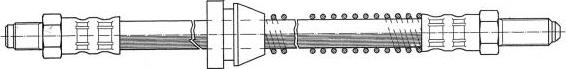 CEF 510898 - Гальмівний шланг autocars.com.ua