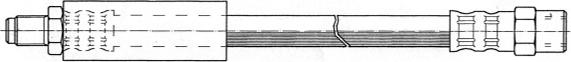 CEF 510899 - Тормозной шланг autodnr.net