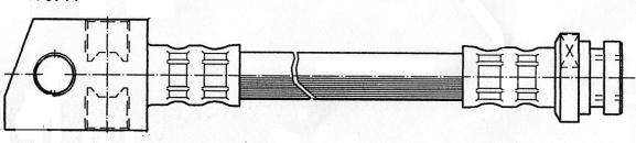 CEF 511195 - Гальмівний шланг autocars.com.ua