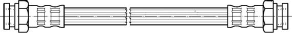 CEF 511425 - Тормозной шланг autodnr.net