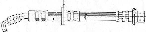 CEF 511429 - Гальмівний шланг autocars.com.ua