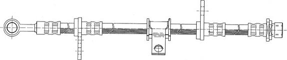 CEF 511448 - Гальмівний шланг autocars.com.ua