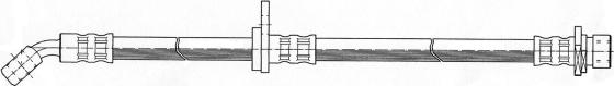 CEF 511454 - Гальмівний шланг autocars.com.ua