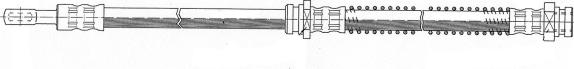 CEF 511490 - Гальмівний шланг autocars.com.ua