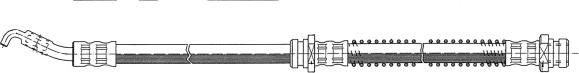 CEF 511502 - Гальмівний шланг autocars.com.ua