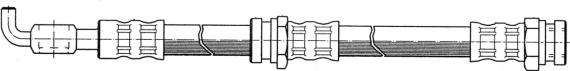 CEF 511520 - Гальмівний шланг autocars.com.ua