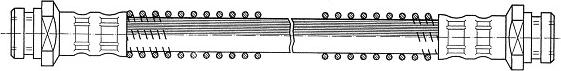 CEF 511539 - Гальмівний шланг autocars.com.ua