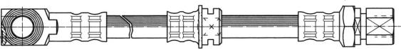 CEF 511541 - Гальмівний шланг autocars.com.ua