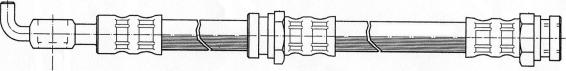 CEF 511542 - Тормозной шланг autodnr.net