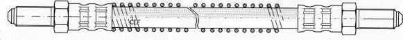 CEF 511589 - Гальмівний шланг autocars.com.ua