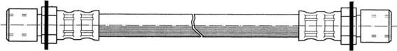 CEF 511613 - Гальмівний шланг autocars.com.ua