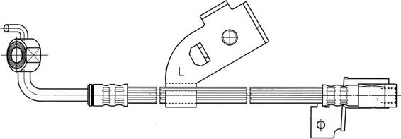 CEF 511621 - Тормозной шланг autodnr.net