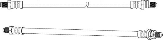 CEF 511634 - Тормозной шланг autodnr.net