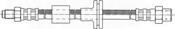 CEF 511717 - Гальмівний шланг autocars.com.ua