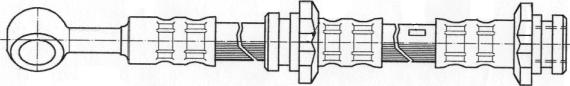 CEF 511731 - Гальмівний шланг autocars.com.ua